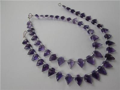 Amethyst (African) Faceted Pentagon (Quality AA)